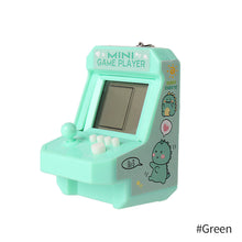 Load image into Gallery viewer, Mini Handheld Game Players Tetris Electronic Game Built-in 26 Games Tetris Video Game Handheld Game Keychain Kids Gifts