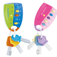 Load image into Gallery viewer, Baby Toy Musical Car Key Vocal Remote Car Voices Pretend Play Educational Toys For Children Newborn Music Toys