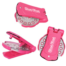Load image into Gallery viewer, 180 Gems Kit Shining Diamond Hair Decoration Stapler Machine Girls Hair Makeup Play Rhinestone Ornament Machine Jewel Toy