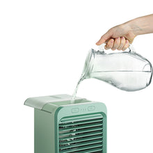 Load image into Gallery viewer, Mini Air Conditioner Air Cooler Fan USB Chargeable Portable Air Conditioner 3 Gear Air Cooling Fan Office Desktop Fan