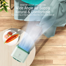 Load image into Gallery viewer, Mini Air Conditioner Air Cooler Fan USB Chargeable Portable Air Conditioner 3 Gear Air Cooling Fan Office Desktop Fan