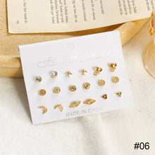 Load image into Gallery viewer, Creative Simple Stud Earrings Set Cute Elephant Pearl Earrings Fashion Temperament Earrings Jewelry Accessories