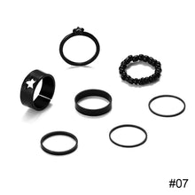 Load image into Gallery viewer, Personalized Simple Ring Set Creative Joint Ring Stacking Ring Temperament Jewelry Accessories Gift
