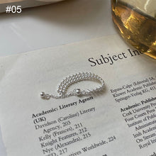 Load image into Gallery viewer, Simple Pull Soft Chain Ring Niche Design Adjustable Ring Temperament All-match Jewelry Accessories