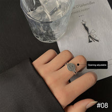 Load image into Gallery viewer, Personalized Retro Niche Open Ring Adjustable Ring Fashion Simple Ring Jewelry Accessories for Men Women
