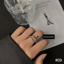 Load image into Gallery viewer, Personalized Retro Niche Open Ring Adjustable Ring Fashion Simple Ring Jewelry Accessories for Men Women