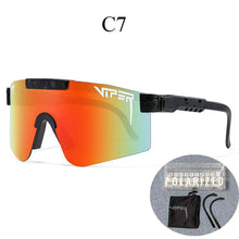 Load image into Gallery viewer, Large Frame Colorful Polarized Sunglasses Sports Sunglasses Outdoor UV Protection Sunglasses Cycling Sunglasses