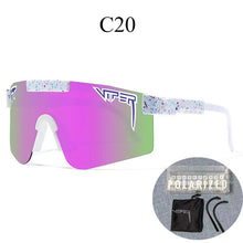 Load image into Gallery viewer, Large Frame Colorful Polarized Sunglasses Sports Sunglasses Outdoor UV Protection Sunglasses Cycling Sunglasses