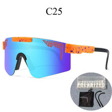Load image into Gallery viewer, Large Frame Colorful Polarized Sunglasses Sports Sunglasses Outdoor UV Protection Sunglasses Cycling Sunglasses