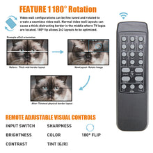 Load image into Gallery viewer, HD 4 Channel TV Stitching Box Video Wall Controller 1x3 1x2 1x4 2x1 3x1 4x1 2x2 Video Wall Processor TV Splicing Box Converter