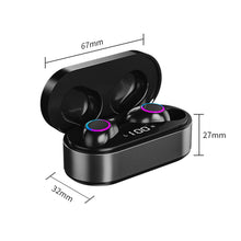 Load image into Gallery viewer, True Wireless Bluetooth 5.2 Headphone TWS F12 Sport Touch Headsets In Ear Bass Stereo Earphones With Microphone