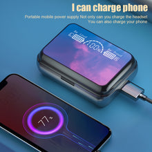 Load image into Gallery viewer, R12 Earphones Charging Box Wireless Headphone Stereo Sports Bluetooth-compatible Waterproof Earbuds Headsets With Microphone