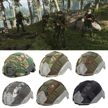 Load image into Gallery viewer, Tactical Hunting Helmet Cover For Fast MH PJ BJ Helmet Airsoft Paintball Army Helmet Cover Military CS Accessories