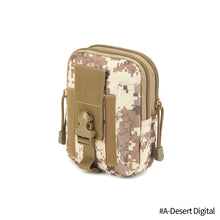 Load image into Gallery viewer, Tactical Molle Pouch Belt Waist Pack Bag Men Small Pocket Military Waist Pack Running Pouch Travel Camping Bags