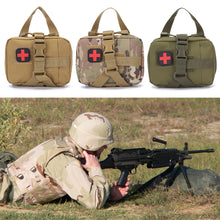 Load image into Gallery viewer, Outdoor Medical First Aid Kit Camping Survival Pouch Military EDC Tactical Bag Waist Belt Pack Hunting Vest Emergency Tools Pack