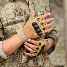 Load image into Gallery viewer, Outdoor Military Tactical Gloves Half Finger Men's Gloves Sports Shooting Hunting Airsoft Motorcycle Cycling Gloves