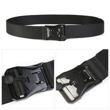 Load image into Gallery viewer, Tactical Belt Quick Release Magnetic Buckle Military Belt Soft Real Nylon Sports Accessories Belt For Men And Women