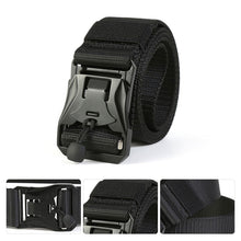 Load image into Gallery viewer, Tactical Belt Quick Release Magnetic Buckle Military Belt Soft Real Nylon Sports Accessories Belt For Men And Women