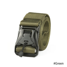 Load image into Gallery viewer, Tactical Belt Quick Release Magnetic Buckle Military Belt Soft Real Nylon Sports Accessories Belt For Men And Women