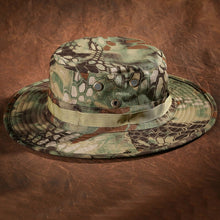Load image into Gallery viewer, Men Hunting Hiking Outdoor Camo Sun Caps Camouflage Hat Tactical US Army Bucket Hats Military Panama Summer Cap