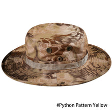 Load image into Gallery viewer, Men Hunting Hiking Outdoor Camo Sun Caps Camouflage Hat Tactical US Army Bucket Hats Military Panama Summer Cap