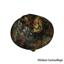 Load image into Gallery viewer, Men Hunting Hiking Outdoor Camo Sun Caps Camouflage Hat Tactical US Army Bucket Hats Military Panama Summer Cap