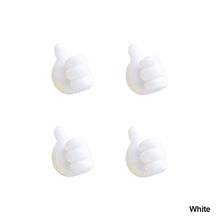Load image into Gallery viewer, 10Pcs Thumb Hooks Multifunctional Clip Wire Organizer accessories Storage Holder Wall Hooks For Kitchen Bathroom