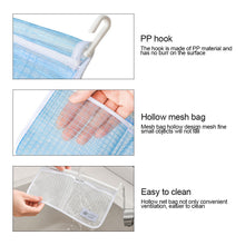Load image into Gallery viewer, Refrigerator Storage Mesh Bag Hanging Household Classification Storage Bag Double Compartment Refrigerator Storage Hanging Bag