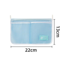 Load image into Gallery viewer, Refrigerator Storage Mesh Bag Hanging Household Classification Storage Bag Double Compartment Refrigerator Storage Hanging Bag