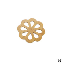 Load image into Gallery viewer, Wooden Coaster Cute Kitchen Fibre Wood Board Anti-heat Hot Pot Table Place Mat Coaster Anti Slip Pad