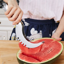 Load image into Gallery viewer, Multifunction Fruit Vegetable Tools Stainless Steel Watermelon Slicer Fruit Fast Cutter Kitchen Accessories Watermelon Knife