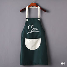 Load image into Gallery viewer, Kitchen Apron Household Oil-Proof Coffee Chef Hand Wipe Apron With Big Pocket Women Baking BBQ Accessories