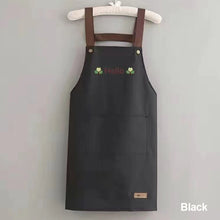 Load image into Gallery viewer, Kitchen Apron Household Oil-Proof Coffee Chef Hand Wipe Apron With Big Pocket Women Baking BBQ Accessories