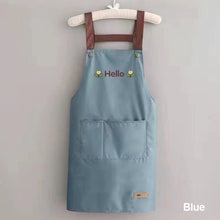 Load image into Gallery viewer, Kitchen Apron Household Oil-Proof Coffee Chef Hand Wipe Apron With Big Pocket Women Baking BBQ Accessories