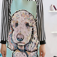 Load image into Gallery viewer, Cute Waterproof Kitchen Apron Dog Animal Series Household Oil-Proof Coffee Chef Apron Women Baking BBQ Accessories