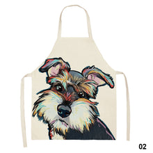 Load image into Gallery viewer, Cute Waterproof Kitchen Apron Dog Animal Series Household Oil-Proof Coffee Chef Apron Women Baking BBQ Accessories