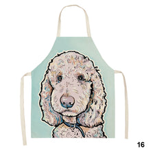 Load image into Gallery viewer, Cute Waterproof Kitchen Apron Dog Animal Series Household Oil-Proof Coffee Chef Apron Women Baking BBQ Accessories