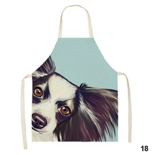 Load image into Gallery viewer, Cute Waterproof Kitchen Apron Dog Animal Series Household Oil-Proof Coffee Chef Apron Women Baking BBQ Accessories