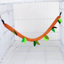 Load image into Gallery viewer, Cute Plush Cotton Hamster Hammock Leaf Tunnel Toy Keep Net Hammock Hanging Toy Rats Rodent Small Animal Guinea Pig Ferret Double-layer Pets Supplies