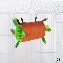 Load image into Gallery viewer, Cute Plush Cotton Hamster Hammock Leaf Tunnel Toy Keep Net Hammock Hanging Toy Rats Rodent Small Animal Guinea Pig Ferret Double-layer Pets Supplies