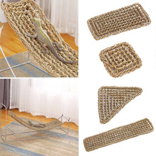 Load image into Gallery viewer, Reptile Lizard Hammock Hamster Reptile Grass Mat Pet Bed Seaweed Hammock Swing Pet Reptile Toy Hanging Bed Mat Hanging Sofas