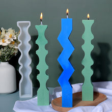 Load image into Gallery viewer, Diy Geometric Shape Candles Mold Silicone Resin/Soap Mould Aromatic Candle Making Wedding Gifts Craft Supplies Home Decor