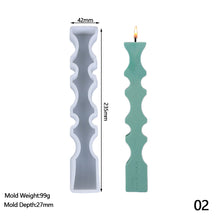 Load image into Gallery viewer, Diy Geometric Shape Candles Mold Silicone Resin/Soap Mould Aromatic Candle Making Wedding Gifts Craft Supplies Home Decor