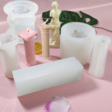 Load image into Gallery viewer, European Style Retro Roman Column Venus Candle Silicone Mold Handmade DIY Baking Molds Plaster Soap Mould Christmas Gifts Decoration