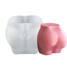 Load image into Gallery viewer, Big Butt Silicone Candle Mold Artistic Human Body Resin Epoxy Molds Candle Mould For Aromatherapy Candle Making Home Decoration