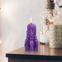 Load image into Gallery viewer, Creative Carved Silicone Candle Mold for DIY Aromatherapy Candle Plaster Ornaments Soap Epoxy Resin Mould Handcrafts Making