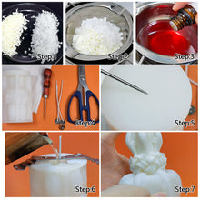 Load image into Gallery viewer, Creative Carved Silicone Candle Mold for DIY Aromatherapy Candle Plaster Ornaments Soap Epoxy Resin Mould Handcrafts Making