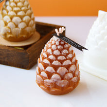 Load image into Gallery viewer, DIY Christmas Pine Nuts Candle Silicone Molds Glue Resin Soap Chocolate Mousse Making Molds Candle Mould for Aromatherapy Home Decor