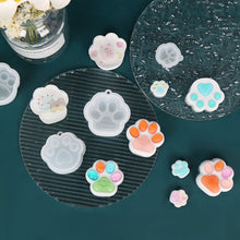 Load image into Gallery viewer, DIY Keychain Pendant Casting Silicone Mould Jewelry Earring Art Crafts Making Tools Crystal Resin Mold