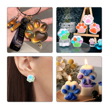Load image into Gallery viewer, DIY Keychain Pendant Casting Silicone Mould Jewelry Earring Art Crafts Making Tools Crystal Resin Mold